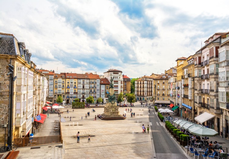 Casco Antiguo, Almendra, de Vitoria Gasteiz, País Vasco